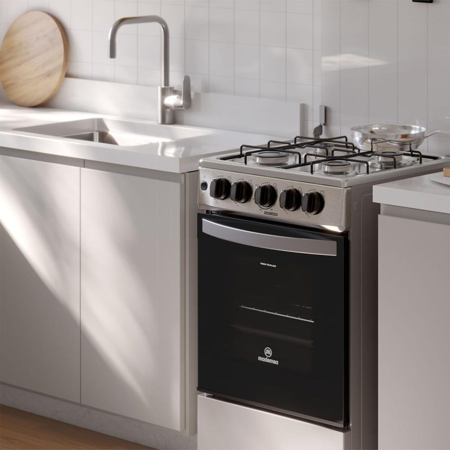 Cocina A Gas Mademsa FM4ES / 4 Quemadores image number 5.0